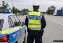 KI-generiertes Symbolfoto zu Verkehrskontrolle bei Illertissen, A7