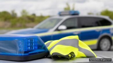 KI-generiertes Symbolfoto zu Verkehrskontrolle bei Jettingen-Scheppach, A8