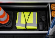 KI-generiertes Symbolfoto zu Polizeikontrolle bei Rentweinsdorf, Landkreis Haßberge