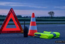 KI-generiertes Symbolfoto zu Verkehrsunfallflucht bei Genderkingen