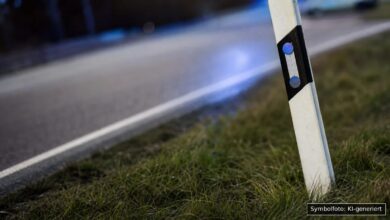 KI-generiertes Symbolfoto zu Verkehrskontrolle bei A96 bei Holzgünz