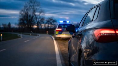 KI-generiertes Symbolfoto zu Auseinandersetzung / Bedrohung bei Ortsverbindungsstraße zwischen Buchloe und Kleinkitzighofen
