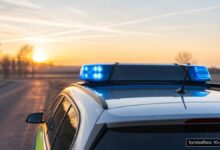 KI-generiertes Symbolfoto zu Körperverletzung / Polizeieinsatz bei Färbergässchen, Augsburg