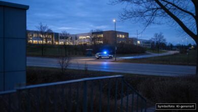 KI-generiertes Symbolfoto zu Sachbeschädigung bei Memmingen