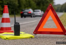 KI-generiertes Symbolfoto zu Verkehrsunfall bei Memmingen