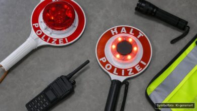 KI-generiertes Symbolfoto zu Grenzkontrolle / Urkundenfälschung bei Memmingerberg