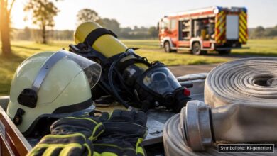 KI-generiertes Symbolfoto zu Brand bei Frickhinger Anlagen, Nördlingen