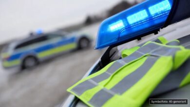 KI-generiertes Symbolfoto zu Verkehrsunfallflucht bei Höchstädt