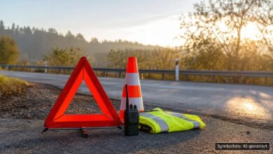 KI-generiertes Symbolfoto zu Verkehrskontrolle bei Oberstaufen-Steibis