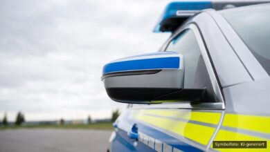 KI-generiertes Symbolfoto zu Polizeikontrolle bei Krumbach