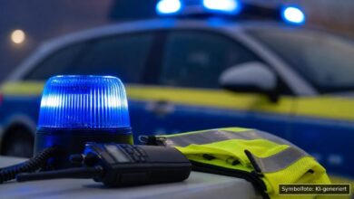 KI-generiertes Symbolfoto zu Polizeieinsatz bei München