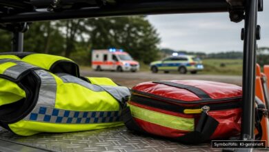 KI-generiertes Symbolfoto zu Verkehrsunfall bei Rettenberg