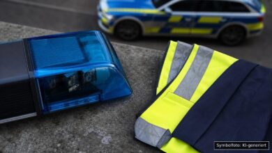 KI-generiertes Symbolfoto zu Verkehrsunfall bei Pfronten