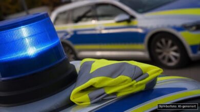 KI-generiertes Symbolfoto zu Verkehrsunfall bei Riedlingen