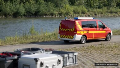 KI-generiertes Symbolfoto zu Umweltschutzeinsatz bei Passau