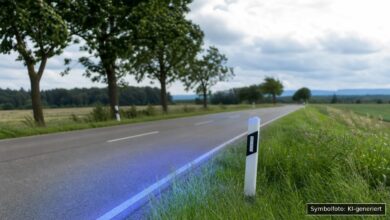 KI-generiertes Symbolfoto zu Verkehrskontrolle / Trunkenheitsfahrt bei Süßen