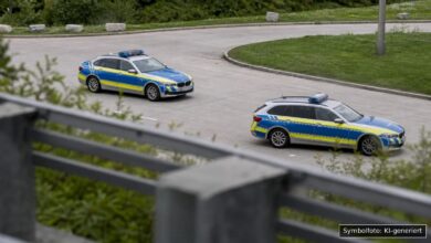 KI-generiertes Symbolfoto zu Polizeikontrolle bei Leipheim/A8