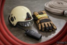 KI-generiertes Symbolfoto zu Feuerwehreinsatz bei Höchstädt