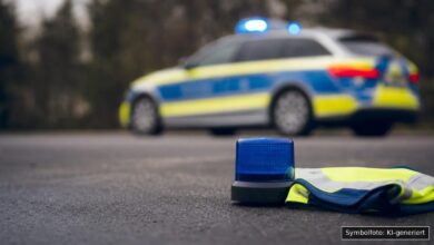 KI-generiertes Symbolfoto zu Verkehrskontrolle bei Schwaben