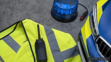 KI-generiertes Symbolfoto zu Polizeieinsatz bei Heidenheim