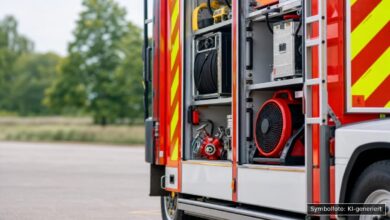 KI-generiertes Symbolfoto zu Verkehrsunfall bei Alerheim