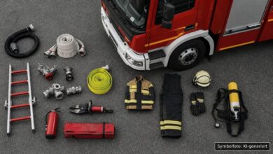 KI-generiertes Symbolfoto zu Verkehrsunfall bei Anschlussstelle Erlangen-Tennenlohe, A 3