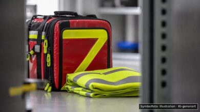 KI-generiertes Symbolfoto zu Polizeieinsatz bei Fürth