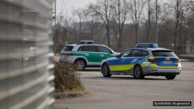 KI-generiertes Symbolfoto zu Polizeieinsatz bei Senden