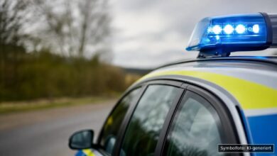 KI-generiertes Symbolfoto zu Polizeieinsatz mit Festnahme wegen Sprengstoffdelikts bei Egloffstein, Landkreis Forchheim