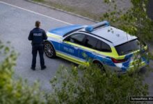 KI-generiertes Symbolfoto zu Bedrohung und Beleidigung bei Augsburg-Lechhausen