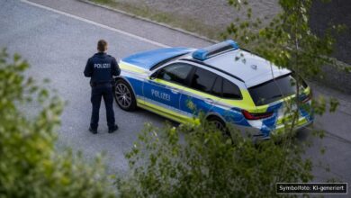 KI-generiertes Symbolfoto zu Bedrohung und Beleidigung bei Augsburg-Lechhausen