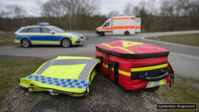 KI-generiertes Symbolfoto zu Tödlicher Betriebsunfall bei Elsenfeld, Erlenbacher Straße