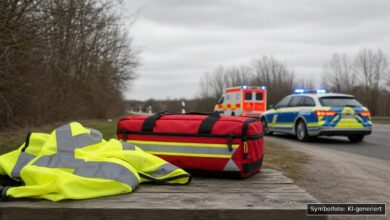 KI-generiertes Symbolfoto zu Tödlicher Verkehrsunfall bei Wunsiedel, A93