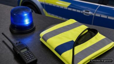 KI-generiertes Symbolfoto zu Polizeieinsatz / Drogenfund bei Ulm