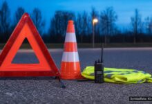 KI-generiertes Symbolfoto zu Verkehrsunfall / Unerlaubtes Entfernen vom Unfallort bei Bobingen