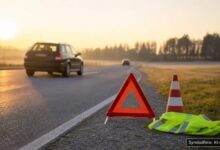KI-generiertes Symbolfoto zu Verkehrsunfallflucht bei Günzburg
