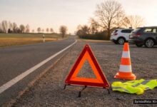 KI-generiertes Symbolfoto zu Verkehrsunfall / Unfallflucht bei Sonthofen