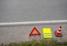 KI-generiertes Symbolfoto zu Verkehrsunfallflucht bei Füssen