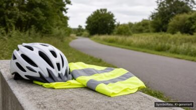 KI-generiertes Symbolfoto zu Verkehrsunfallflucht bei Füssen