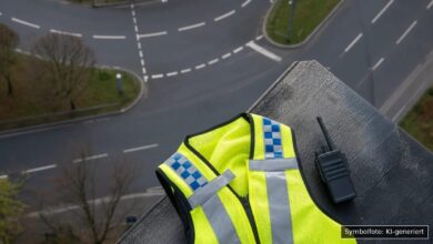 KI-generiertes Symbolfoto zu Verkehrsunfall / Unfallflucht bei Heidenheim