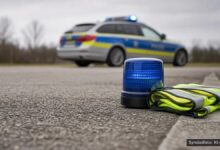 KI-generiertes Symbolfoto zu Verkehrsunfallflucht bei Kaufbeuren, Proschwitzer Straße