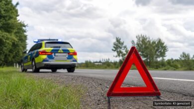 KI-generiertes Symbolfoto zu Unfallflucht bei Robert-Bosch-Straße, Schwabmünchen