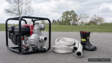 KI-generiertes Symbolfoto zu Brand bei Uttenweiler-Burgstall