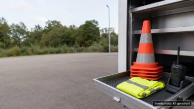 KI-generiertes Symbolfoto zu Sachbeschädigung/Vandalismus bei Biberach, Ulmer Straße