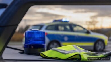 KI-generiertes Symbolfoto zu Verkehrskontrolle bei Kissing