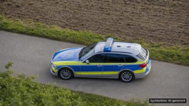 KI-generiertes Symbolfoto zu Verkehrsdelikt / Ermittlungserfolg bei Kempten