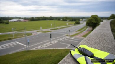 KI-generiertes Symbolfoto zu Verkehrsunfall bei Augsburg-Oberhausen