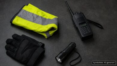 KI-generiertes Symbolfoto zu Polizeieinsatz bei Bad Hindelang