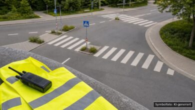 KI-generiertes Symbolfoto zu Verkehrskontrolle bei Marktoberdorf
