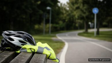 KI-generiertes Symbolfoto zu Verkehrsunfall bei Asbach-Bäumenheim